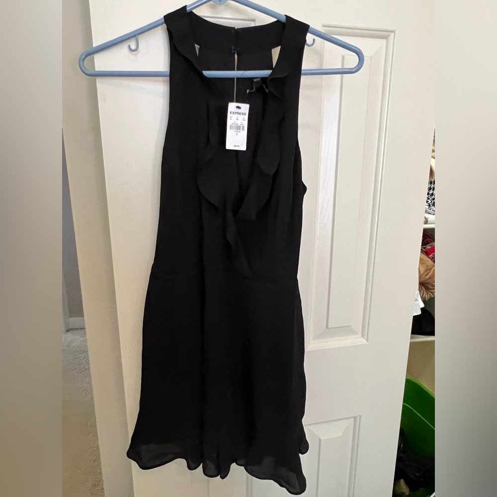 NWT Express Chiffon Babydoll Top